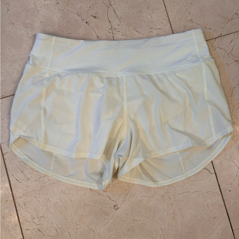 Lululemon Women's pale yellow Shorts